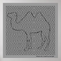 Où est My Camel Pop Art Poster