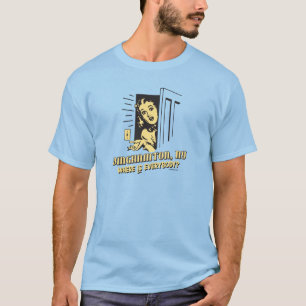 Où est Tout le monde ? Binghamton, T-shirt NY