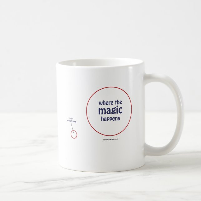 "Où la magie se produit" tasse (Droite)