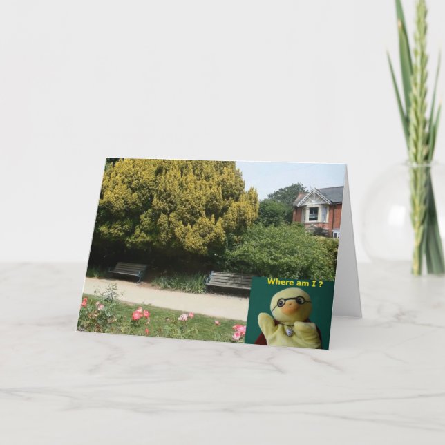 Où suis-je ?  #4a carte (Devant)