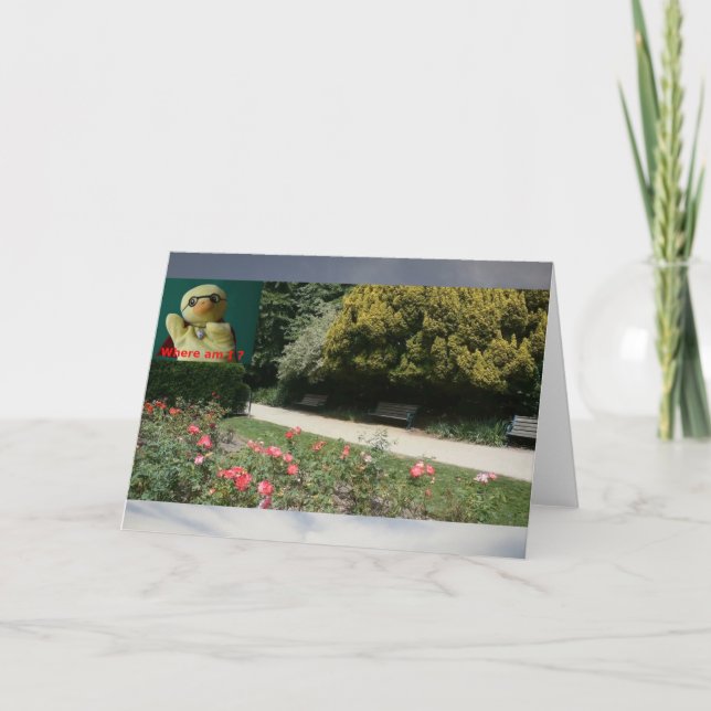 Où suis-je ?  #4b Carte (Devant)