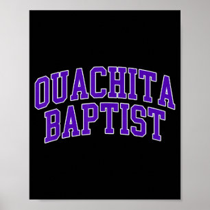 Ouachita Baptist University Sport Veterane Bogen Poster