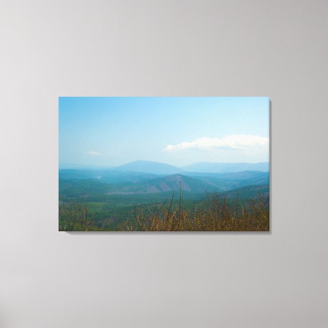Ouachita Berge, Oklahoma Leinwanddruck (Vorderseite)