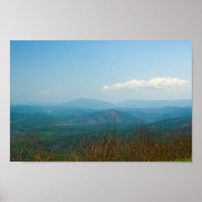 Ouachita Mountains, Oklahoma Poster (Vorne)