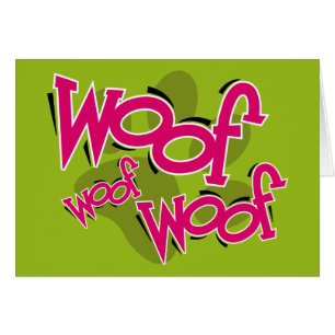 Ouaf ouaf carte