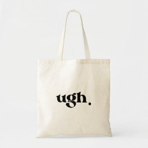 "Ouah." Sac fourre-tout en toile amusant - Sac min