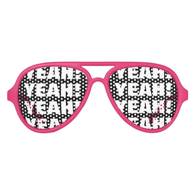 Ouais Ouais ! Des lunettes de soleil pour la fête  (Devant)