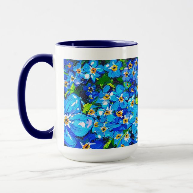 "Oublie-moi pas" Café Mug (Gauche)
