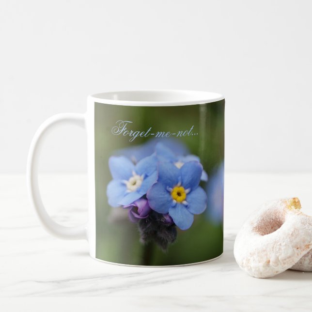 Oublie-moi-pas pour toujours et jamais ! tasse de  (Avec donut)