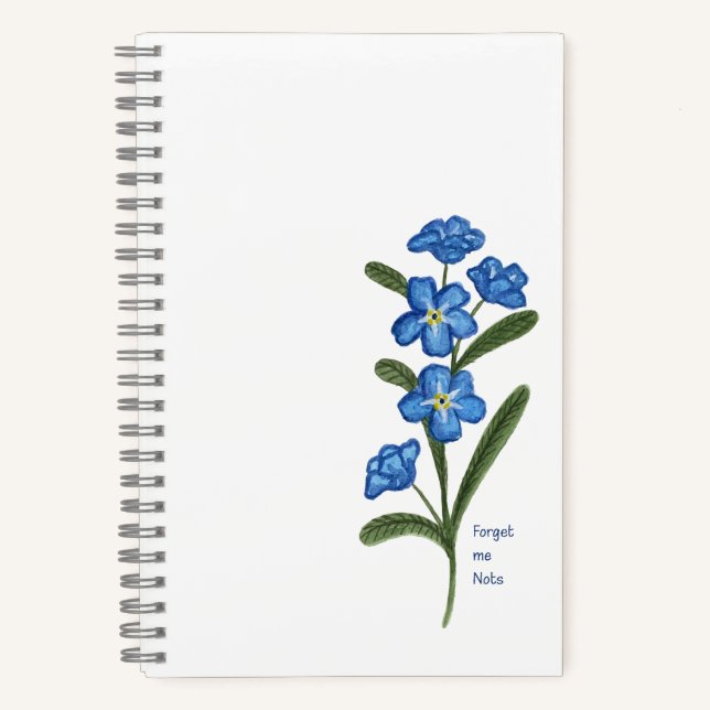 Oubliez-moi le Carnet à fleurs (Recto)