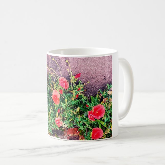 Oubliez-nous pas, mug du jour du Souvenir (Devant droit)