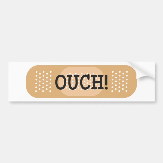 OUCH! AUTOAUFKLEBER (Vorne)
