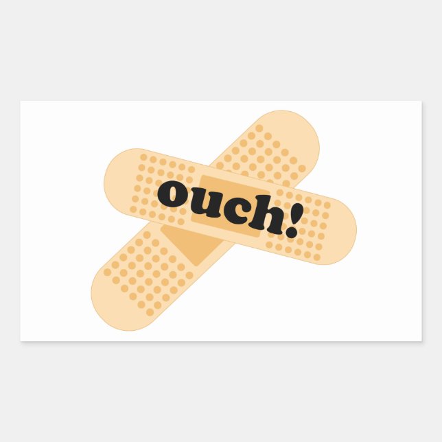 Ouch ! Autocollant (Devant)