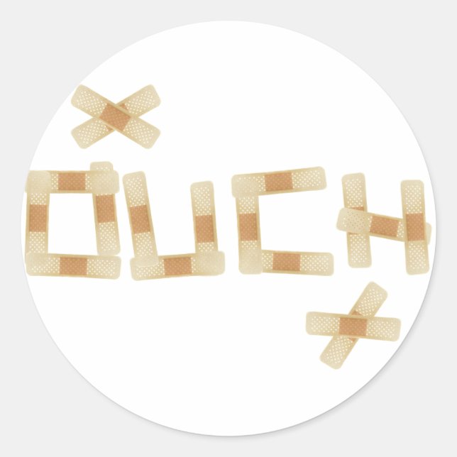 Ouch Sticker (Vorderseite)