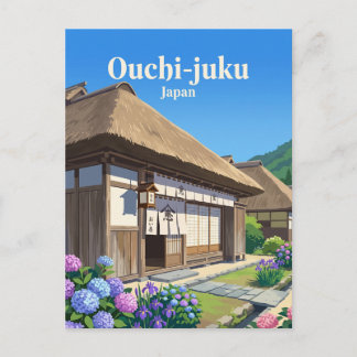 Ouchi-juku Japan Postkarte