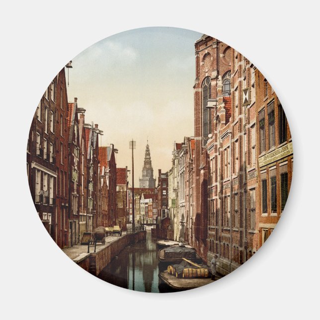 Oudezijds Kolk Amsterdam Magnet (Vorne)