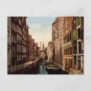 Oudezijds Kolk Amsterdam Postkarte