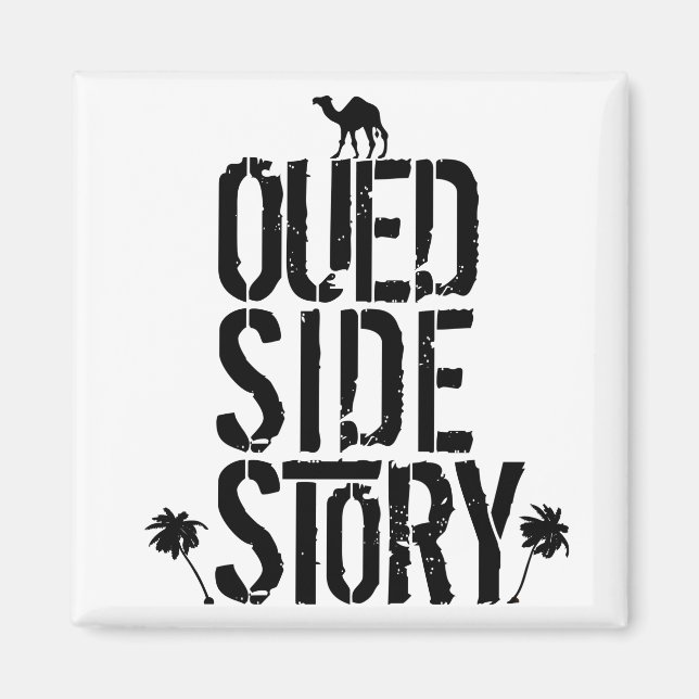 OUED SIDE STORY - Wortspiele - Frankfurt - Stadt Magnet (Vorne)