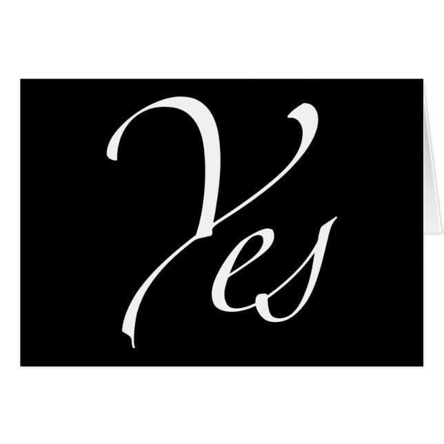 Oui (Devant horizontal)