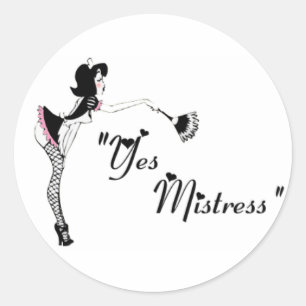 Oui autocollant de série de domestique de ~ de
