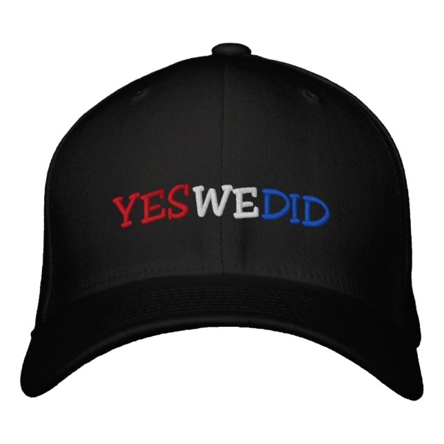 Oui, Barack Obama a brodé le Casquette (Devant)