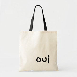 Oui Black & White Tote Bag Tragetasche