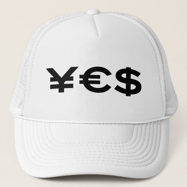 Oui casquette (de devise) (Devant)