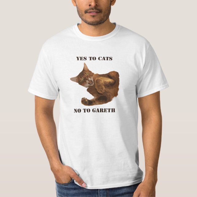 Oui chats, aucun T-shirt de Gareth (Devant)