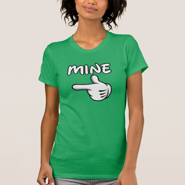 Oui il est T-shirt de mine (Devant)