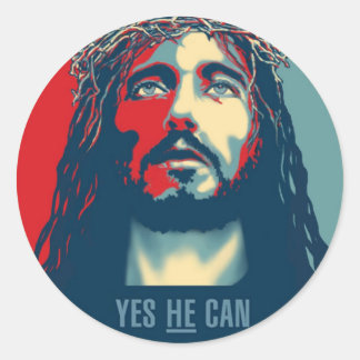 Oui, IL Peut Cercle Sticker