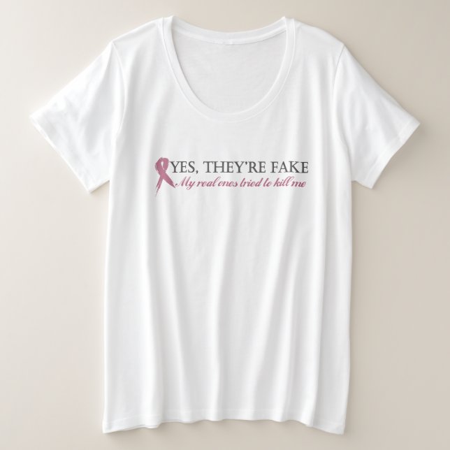 Oui, ils sont faux Mes vrais ont essayé de me tuer (Design devant)