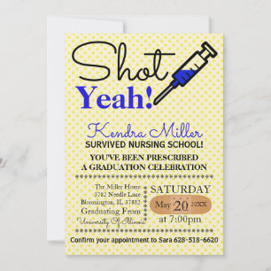 Oui ! Invitation de la Graduation School Blue Nurs