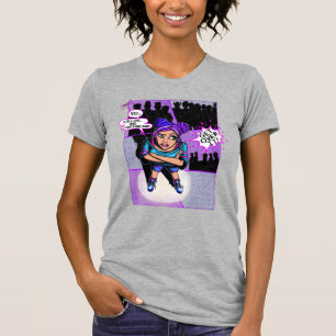 "Oui, je lis des bandes dessinées" T-shirt Girl’s 