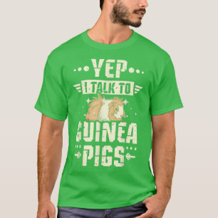 Oui, je parle au T-shirt cochons de Guinée