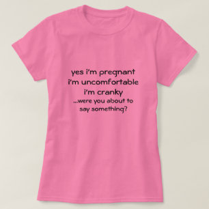 Oui je suis T-shirt de maternité enceinte