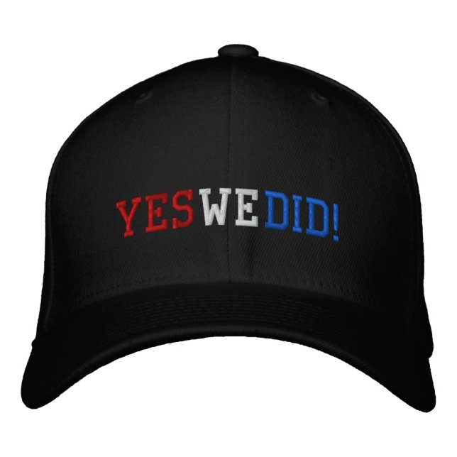 Oui, nous avons brodé le Casquette (Devant)