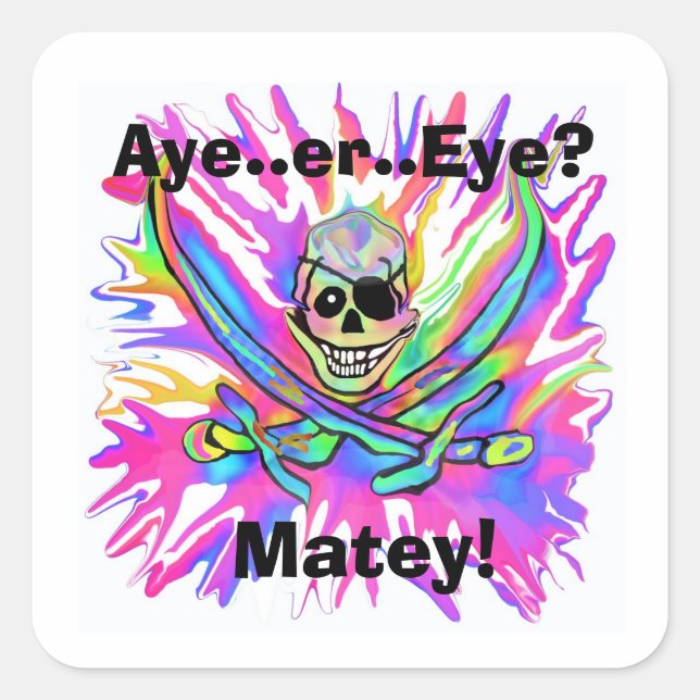 Oui ou Oeil ? Stickers Matey (Devant)
