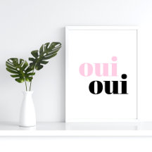 oui oui moderne einfache Typografie Badezimmer