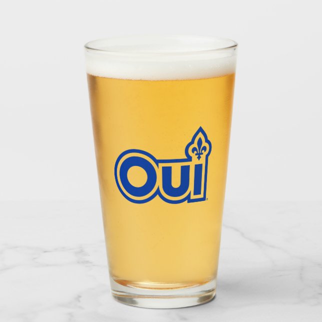 OUI-Quebec-Referendum Glas (Vorne (Gefüllt))