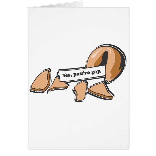 OUI, VOUS êtes BISCUIT de FORTUNE GAI (Devant)