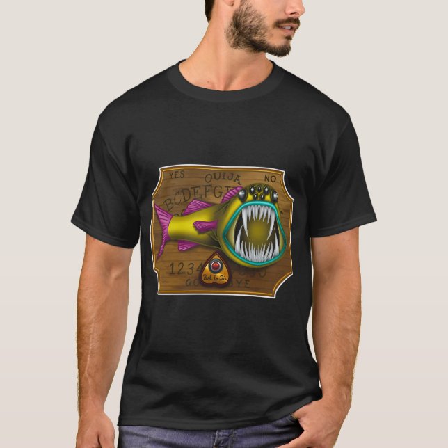 Ouija-Fisch T-Shirt (Vorderseite)
