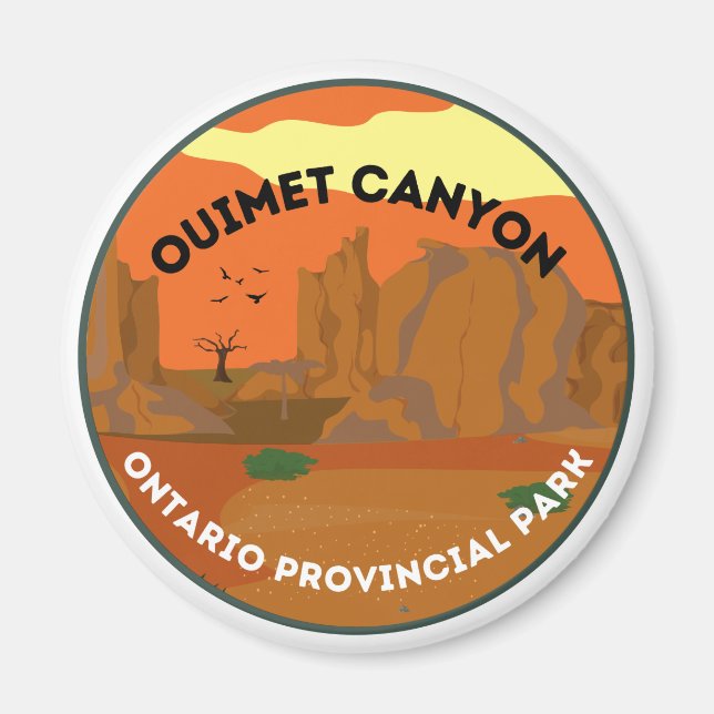 Ouimet Canyon Ontario Provincial Park Magnet (Vorne)