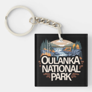 Oulanka Nationalpark Finnland Schlüsselanhänger