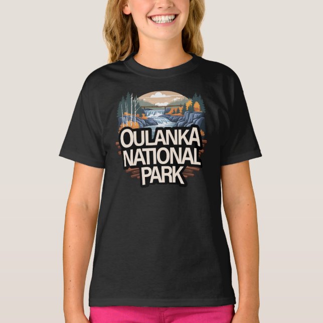 Oulanka Nationalpark Finnland T-Shirt (Vorderseite)