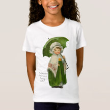 Ould Ireland Irish Umbrella Girl
