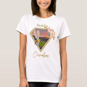 Ounabee Nahla Funny Marokko Football T-Shirt