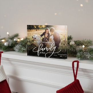 Our First Christmas As A Family of Five Fotoblock