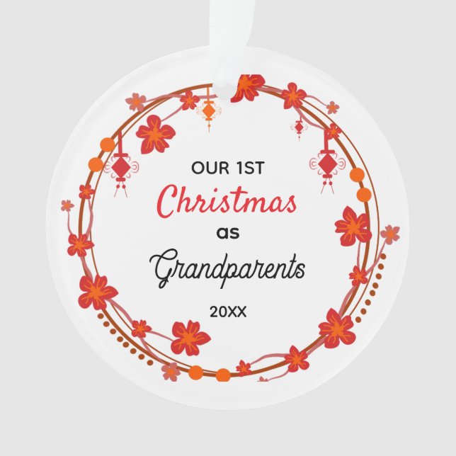 Our First Christmas as Grandparents (devant)
