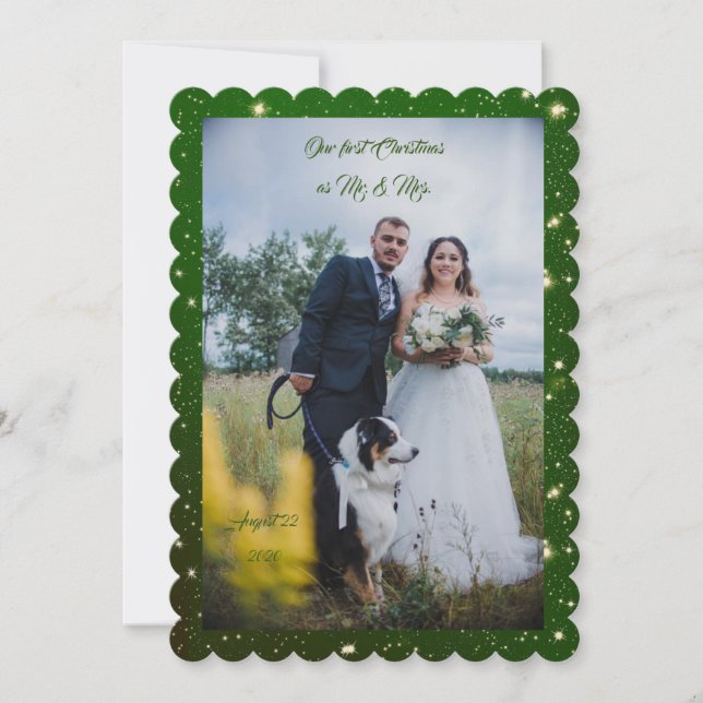 Our First Christmas As Mr. & Mrs. (Vorderseite)