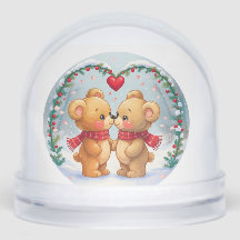 Our First Christmas Snow Globe